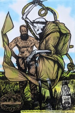 Chris Löhmann – Der Tod geht in Gestalt eines Pirnaer Mönchs an einem Seemann vorüber